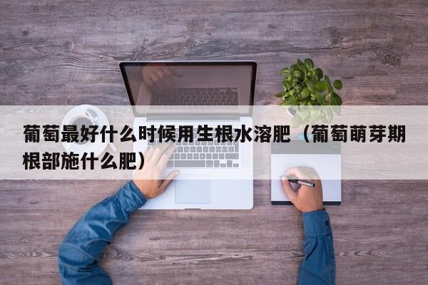 葡萄最好什么时候用生根水溶肥（葡萄萌芽期根部施什么肥）