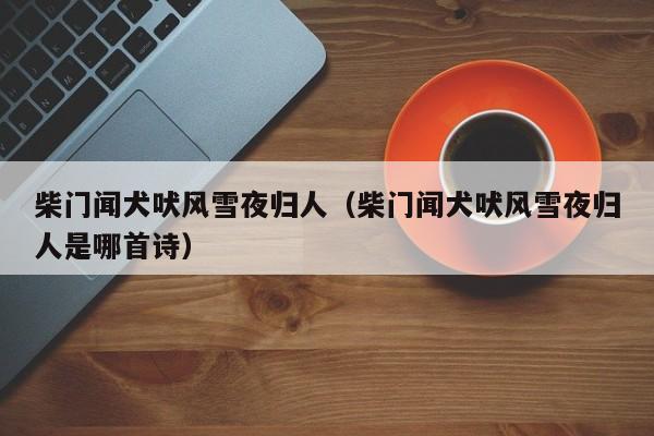 柴门闻犬吠风雪夜归人（柴门闻犬吠风雪夜归人是哪首诗）