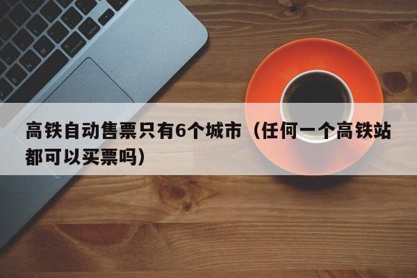 高铁自动售票只有6个城市（任何一个高铁站都可以买票吗）