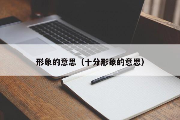 形象的意思（十分形象的意思）