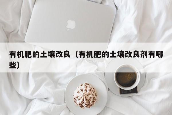 有机肥的土壤改良（有机肥的土壤改良剂有哪些）