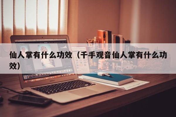 仙人掌有什么功效（千手观音仙人掌有什么功效）