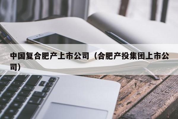 中国复合肥产上市公司（合肥产投集团上市公司）