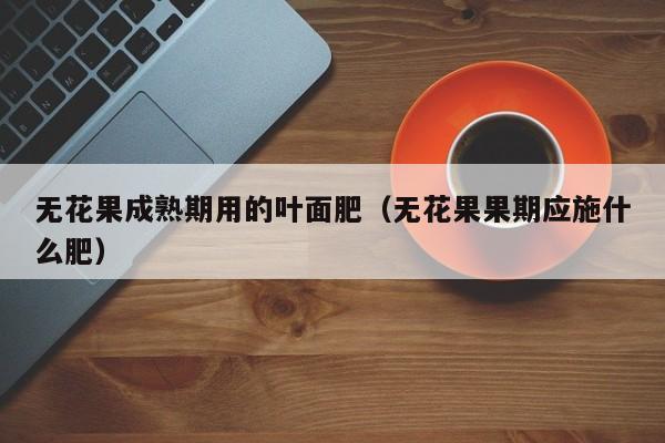 无花果成熟期用的叶面肥（无花果果期应施什么肥）