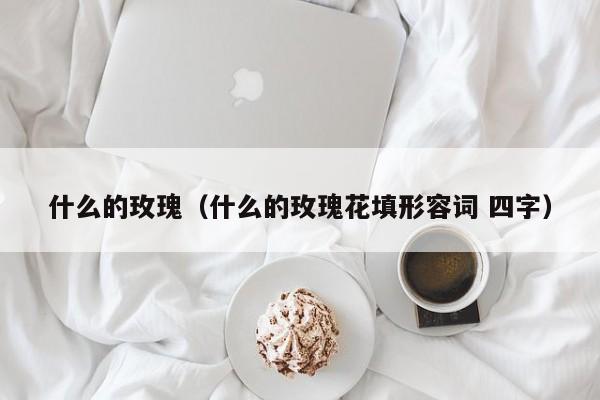什么的玫瑰（什么的玫瑰花填形容词 四字）