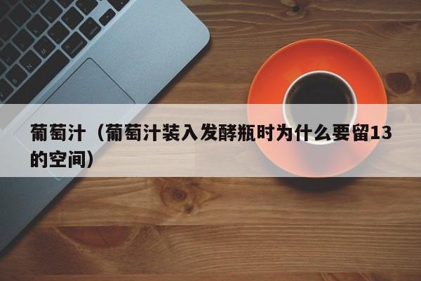 葡萄汁（葡萄汁装入发酵瓶时为什么要留13的空间）
