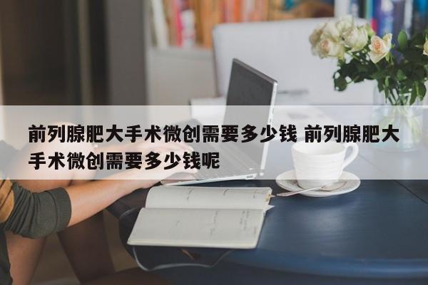 前列腺肥大手术微创需要多少钱 前列腺肥大手术微创需要多少钱呢